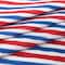 SINGER Horizontal Red, White & Blue Stripe Cotton Fabric